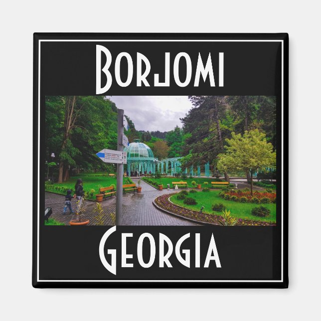 Borjomi Hot Springs Resort Georgia Caucuses Magnet (Front)
