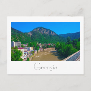 Borjomi Hot Springs Resort Georgia Caucuses Postcard