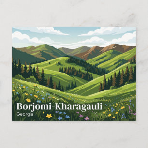 Borjomi-Kharagauli National Park Georgia Postcard