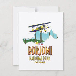 Borjomi National Park Georgia map