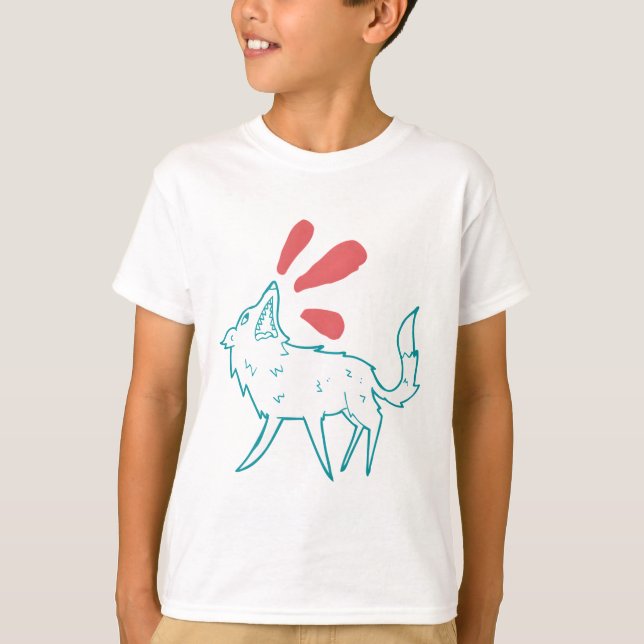 bork dog barking T-Shirt (Front)