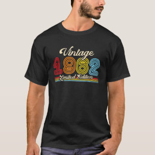 Born 1962 60th Birthday Vintage Awesome Since 1962 T-Shirt