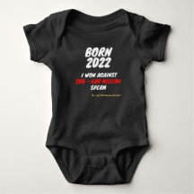 Born 2022 - I AM A WINNER Baby Strampler