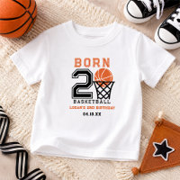 Born 2 Basketball | Sports Boy's 2nd Birthday