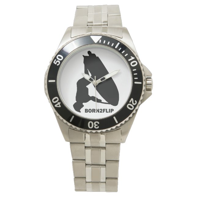 Born 2 Flip Jet Ski Watch (Front)