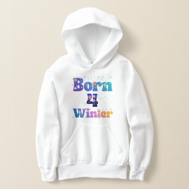 Born 4 Winter - Groovy Floral Snowflake (Laydown)