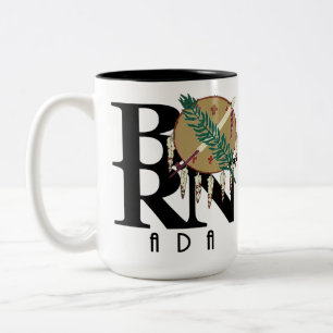 BORN Ada Oklahoma 15oz Two-Tone Coffee Mug