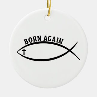 Born Again Ceramic Tree Decoration