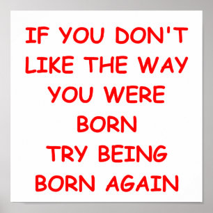 BORN AGAIN POSTER