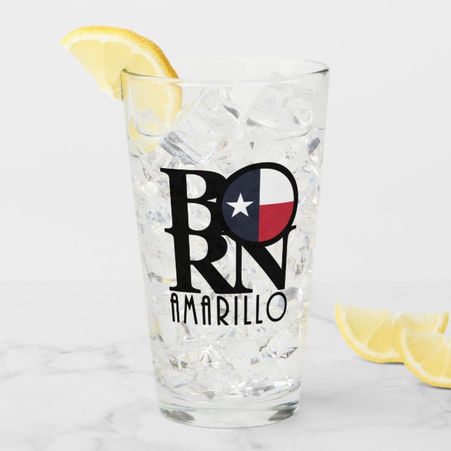 BORN Amarillo Texas Glass (Front Ice)