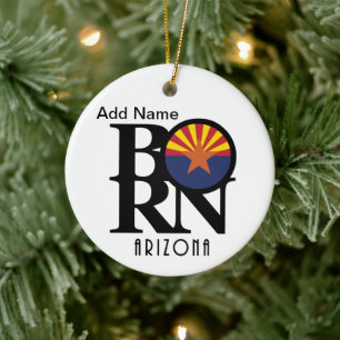 BORN Arizona Customisable Ceramic Tree Decoration