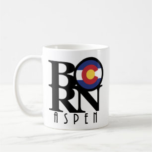 BORN Aspen Colorado 11oz Coffee Mug