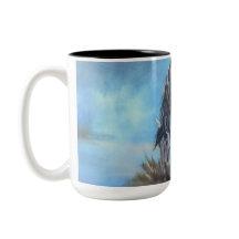 "Born At Dawn" Wild Horse Coffee Mug