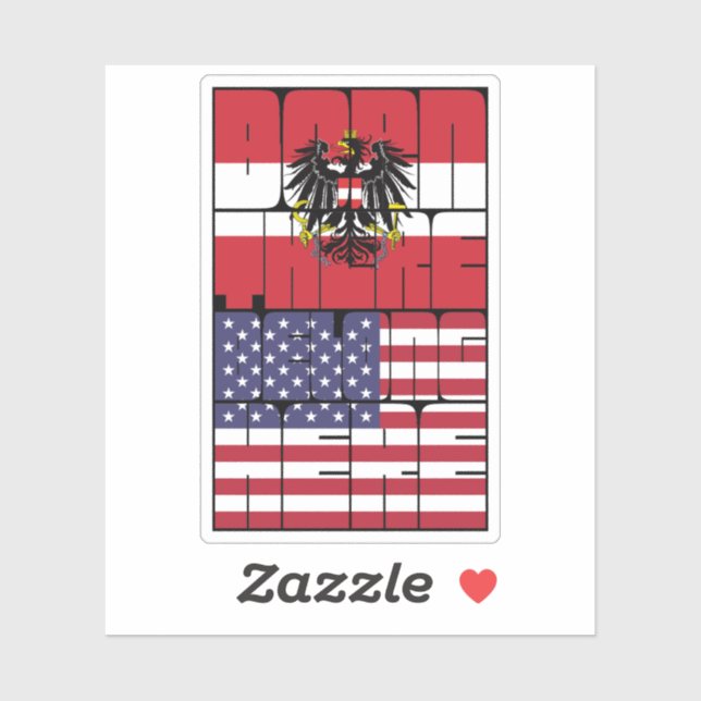 Born Austria Belong American (Sheet)