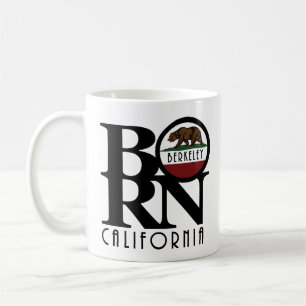 BORN  Berkeley California 11oz Coffee Mug
