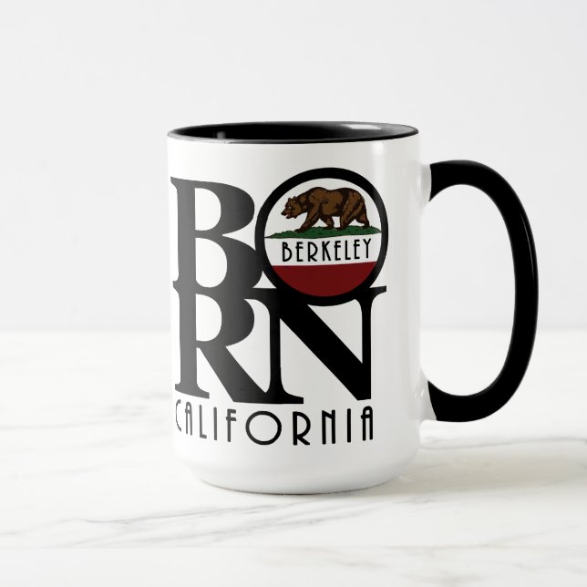 BORN Berkeley California 15oz Mug (Right)