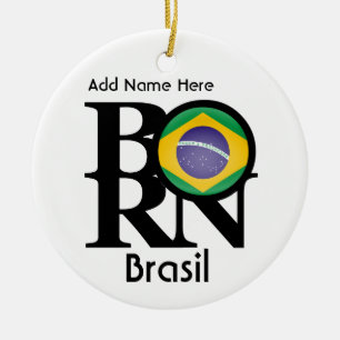 BORN Brasil Ceramic Tree Decoration