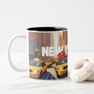 Born & Bred: New York City Two-Tone Coffee Mug