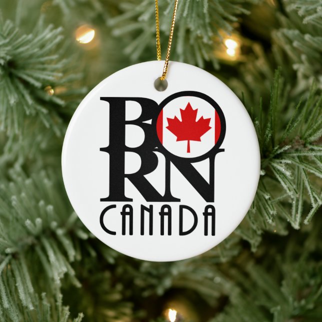 BORN Canada Ceramic Tree Decoration (Tree)