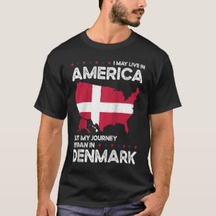 Born Danish Denmark American USA Citizenship Ragla T-Shirt