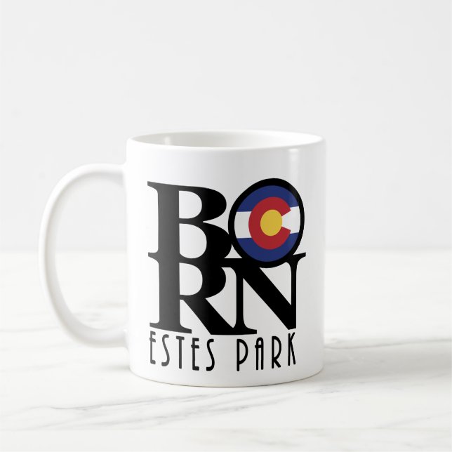 BORN Estes Park 11oz Coffee Mug (Left)