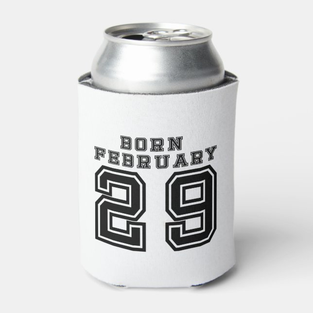 Born February 29 Can Cooler (Can Front)