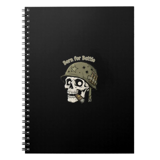 Born for Battle Notebook (Front)