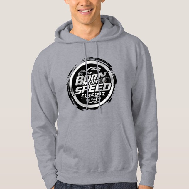  Born for Speed Circuit Performance Hoodie – Track (Front)