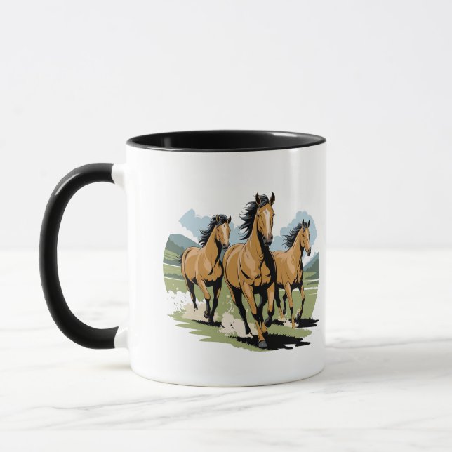 BORN FREE HORSE MUG (Left)