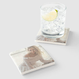 Born From Daylight stone coaster
