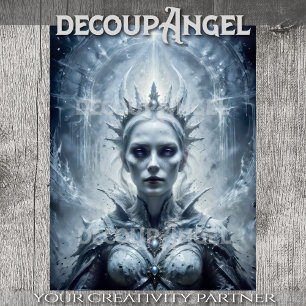 Born from the Darkness - Decoupage -  Tissue Paper