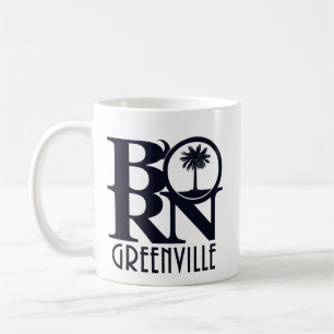 BORN Greenville SC 11oz Coffee Mug