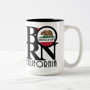 BORN Huntington Beach 15oz Two-Tone Coffee Mug