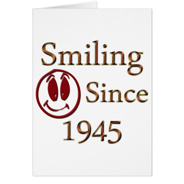 Born in 1945 (Front)