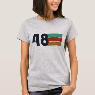 Born in 1948 vintage birthday T-Shirt
