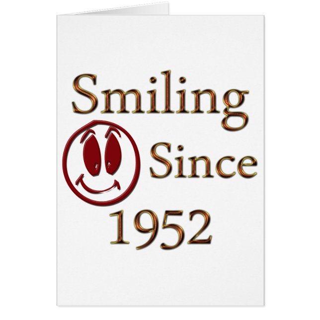 Born in 1952 (Front)