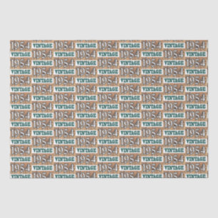 Born in 1954 tissue paper