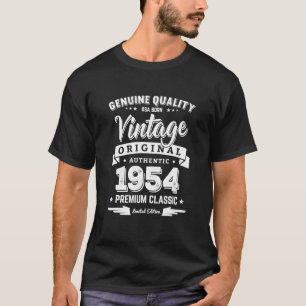 Born In 1954 Vintage Birthday Made In 1954 T-Shirt