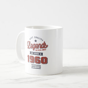 Born in 1960 Birthday Coffee Mug