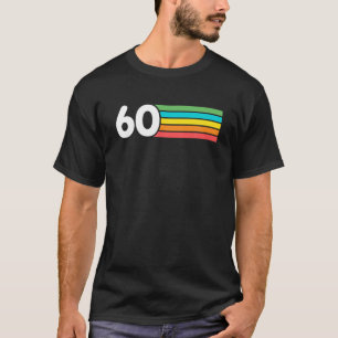 Born In 1960 Retro Vintage Birthday Gift For Men A T-Shirt