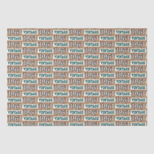 Born in 1961 tissue paper