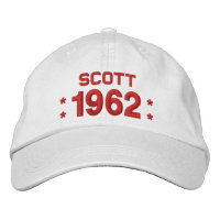 Born in 1962 or Any Year 55th Birthday W03D WHITE