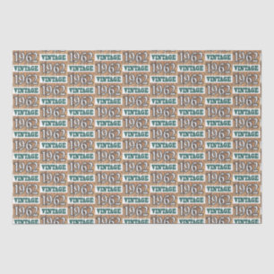 Born in 1962 tissue paper