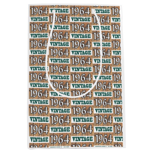 Born in 1964 medium gift bag (Front)