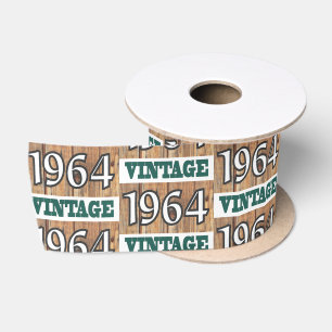 Born in 1964 satin ribbon