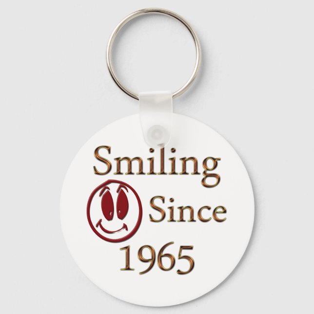 Born in 1965 key ring (Front)