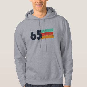 Born in 1965 vintage 60th birthday gift hoodie