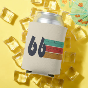 Born in 1966 vintage 60th birthday party can cooler