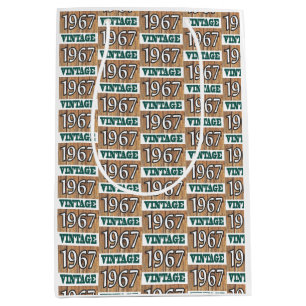 Born in 1967 medium gift bag