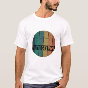 Born in 1969 vintage birthday gift T-Shirt